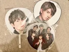 【新品・未使用】 髙地優吾　集合　うちわ3点セット
