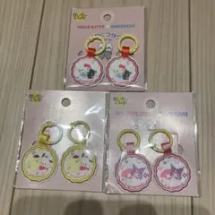 サンリオ キャラクターズ　うわぐつタグ3個セット