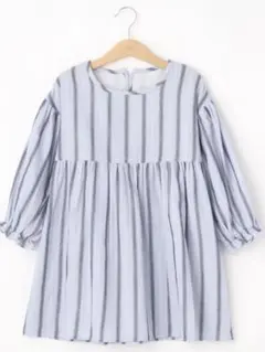 SHOO・LA・RUEのダブルガーゼギャザーワンピース130