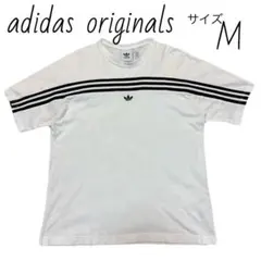 アディダス　オリジナルス　adidas 半袖Tシャツ サイズM 刺繍ロゴ