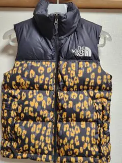 美品 ノースフェイス ノベルティ ヌプシ ダウンジャケット 3XL レオパード THE NORTH FACE ノースフェイス レオパード柄 ダウンジャケット