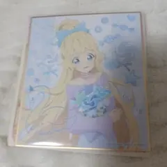 アイカツスターズ！ 白鳥ひめ 色紙 オフィシャルショップ　パステルキャンディ アイカツスターズ！ 白鳥ひめ パステルキャンディ 色紙 - メルカリ