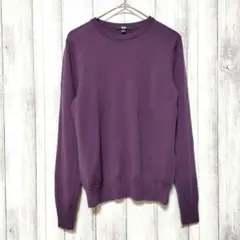 UNIQLO ユニクロ (M)　エクストラファインメリノ クルーネックセーター