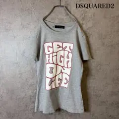 DSQUARED2 プリント Tシャツ グレー S N3287のサムネイル