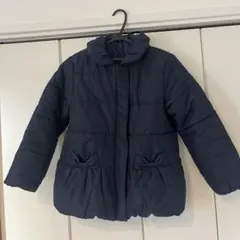 ベルメゾン　GITA キッズ女の子ダウンコート　ネイビー150サイズ