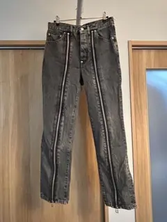JOHN LAWRENCE SULLIVAN フロントホック ワイドデニムパンツ - メルカリ