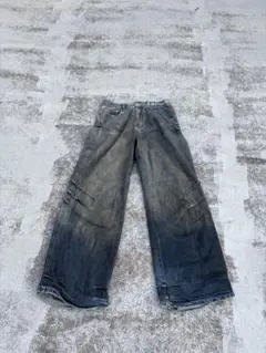 ワイドデニム　y2k グランジ　ワイドバギーデニム　引っ越し