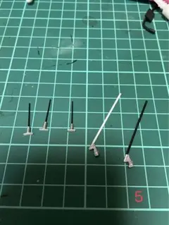 プラモデル用　アンテナパーツ　ドコモアンテナ　パーソナル無線アンテナ