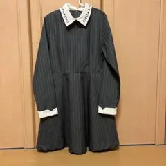 Pink Latte XS ストライプ ワンピース