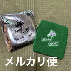 【新品未使用】JRA ウェルカムチャンス　競馬　枠色リストバンド　緑