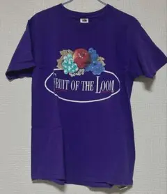 FRUIT OF THE LOOM 紫 Tシャツ L