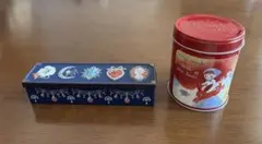 空き缶 お菓子缶 ビジュー缶 カレルチャペック35周年