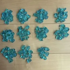 ゲームセンター キラキラ 氷　水色　ブルー宝石　107個　アクリル　アクセサリーのサムネイル