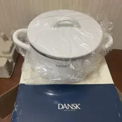 DANKS ダンクス ホーロー 両手鍋 18cm ティール 新品 未開封 廃盤