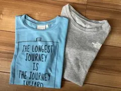 ザノースフェイス　子供用Tシャツ100cm 2枚組