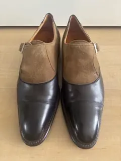 【美品】Cordwainer モンクストラップ madeinSpain 39のサムネイル