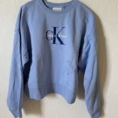 【海外限定★Mラスト1点】CalvinKleinJeans 裏起毛トレーナー