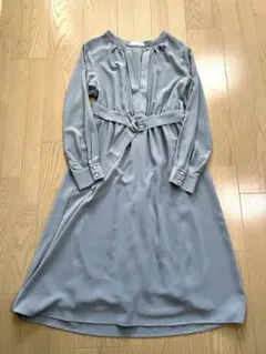 ワンピース　フォーマルワンピース　青系