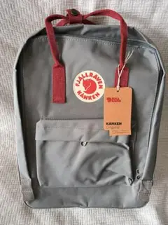 カンケンリュックサック フェールラーベン 16L ミストグレー+ワインレッドⅣ