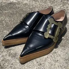 初期 Vivienne Westwood カミソリ ポインテッドトゥ ローファーのサムネイル