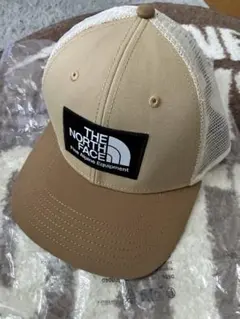 THE NORTH FACE ベージュメッシュキャップ