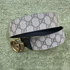 グッチ GUCCI 新品未使用 ベルト GGスプリームモノグラム カーフスキン