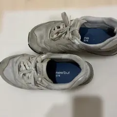 New Balance 574 グレー スニーカー値下げ済み
