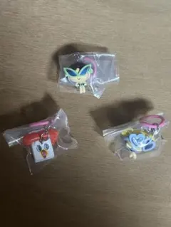 パワーパフガールズ めじるしアクセサリー2 バブルス、バターカップ、電話