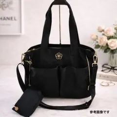 CLATHAS クレイサス トートバッグ　ナイロン ブラック ポーチ付