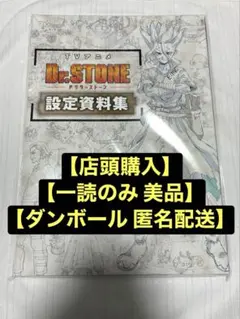 【10/14限定価格】Dr.STONE ドクターストーン 設定資料集 ドクスト