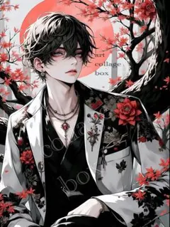 26420 おすそ分けファイル　人物ステッカー　男の子　コラージュ素材