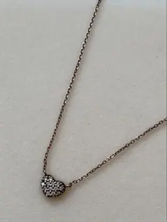 festaria ハート型クリスタルネックレス