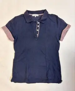 CLOSSHI M ネイビー ポロシャツ 半袖