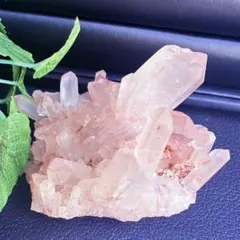 爆レア❗️浄化❗️超綺麗♡超強いパワー ピンク ヒマラヤ クラスター天然石A1434