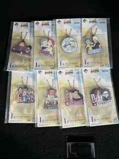 ワンピース 一番くじ　ラバーキーホルダー 全8種