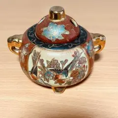 中国七宝焼雲に五爪龍模様茶入れ小物入れ [B28530] - メルカリ