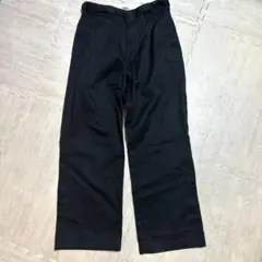 Dickies ORIGINAL 874 ワイドチノパンツ ブラック30inch