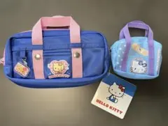 【未使用】サンリオ ハローキティ ミニバッグ ポーチ 2点セット