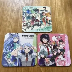 僕のヒーローアカデミア アートコースター 波動ねじれ 耳郎響香 蛙吹梅雨
