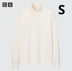 UNIQLO U ユニクロ ヒートテックコットン タートルネックT (長袖)　S