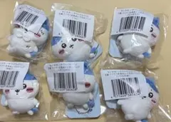 ちいかわ　ハチワレだらけくじ　Ｅ賞 てくてく全身ぬいぐるみバッジ　コンプ　全6種