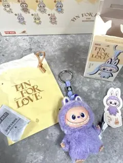 【新品】【正規品】POP MART PIN FOR LOVEキーホルダー【？】