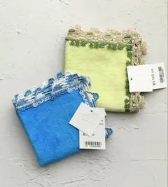 近沢レース　富士山　茶道　タオルハンカチ　2枚セット