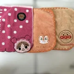 アンパンマン ミニタオル 3枚セット