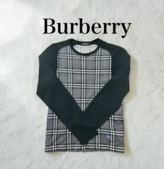BURBERRY BLACK LABEL チェック　長袖　ノバチェック　2サイズ