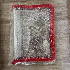 文具日和閉店SALE⭐︎訳あり⭐︎ホログラムバインダー　レッドカラー　残り2点