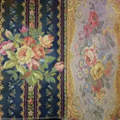ゴブラン織　カット布　２枚セット⑰　バラ売り不可