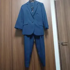 ダークブルー ビジネスパンツスーツ