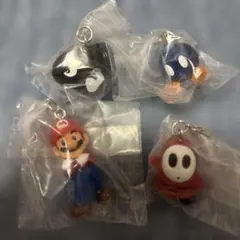 スーパーマリオめじるしアクセサリー　マリオ　ボムへい、キラー、ヘイホー