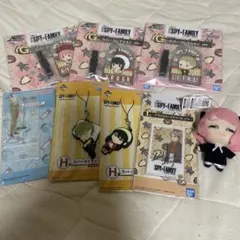 スパイファミリー ストラップ 一番くじ ラバーストラップ アクスタ 人形